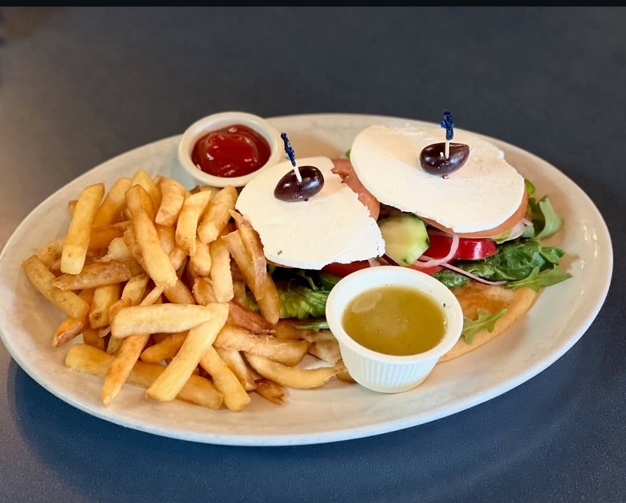 Veggie Greek Salad Pita.
