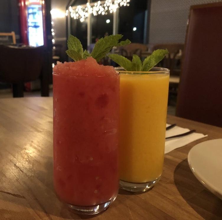 Fresh Mango Blended.