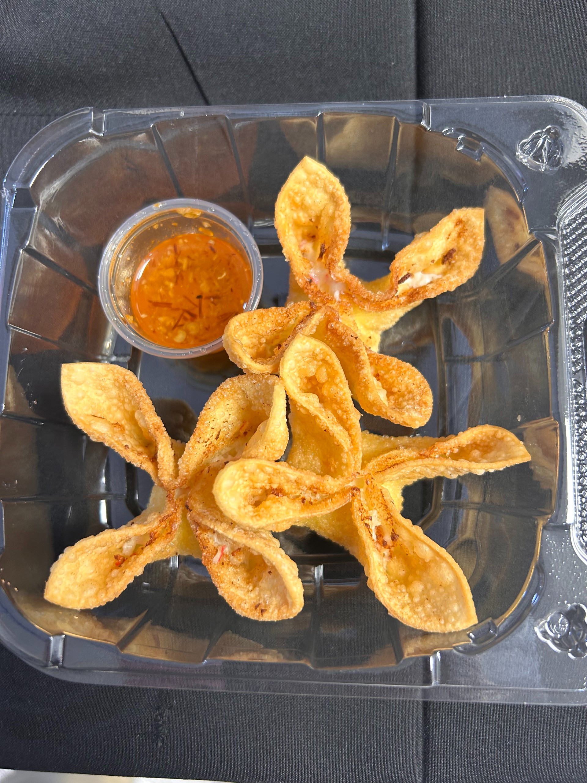Crab Rangoon.