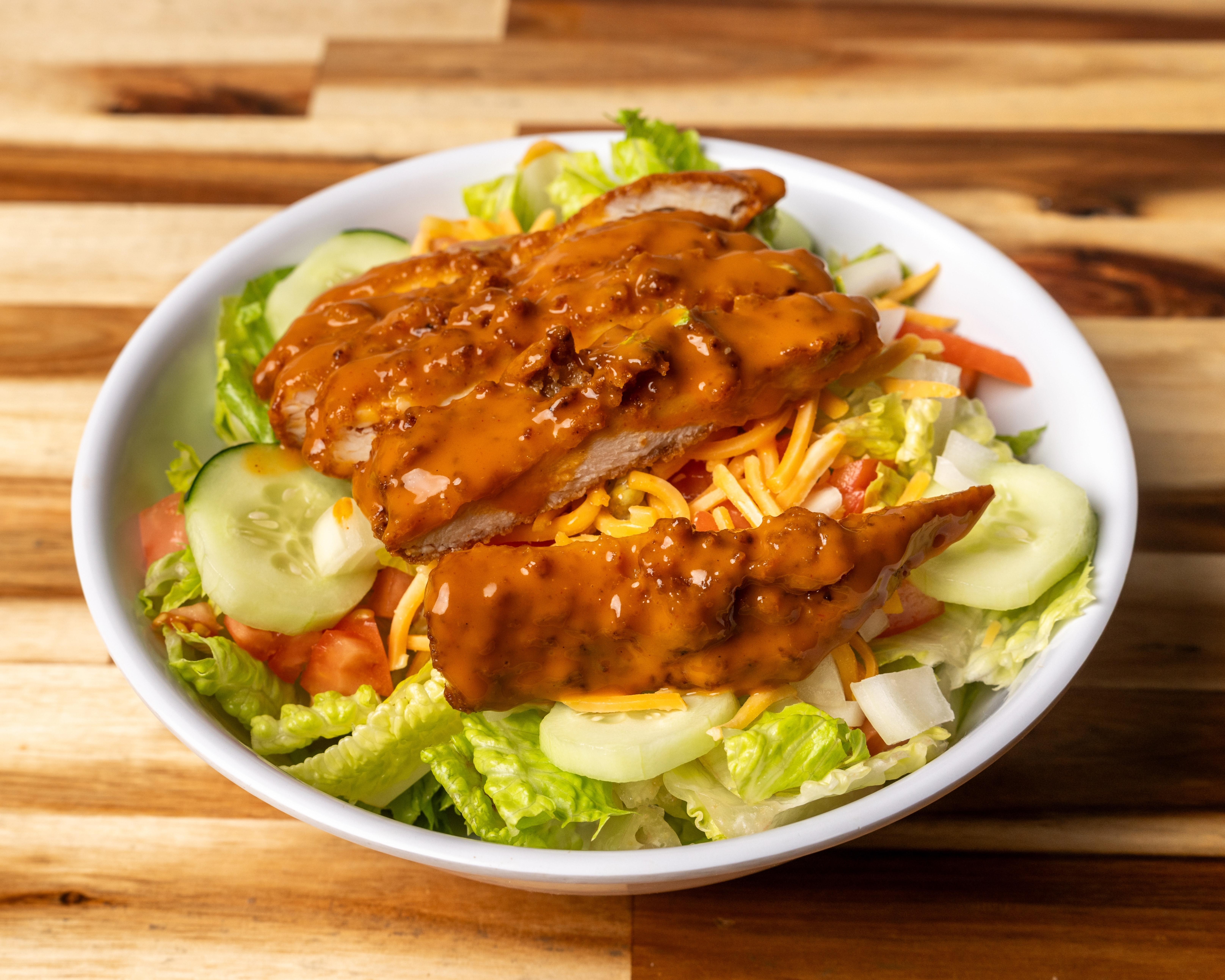 BUFFALO CHICKEN SALAD.