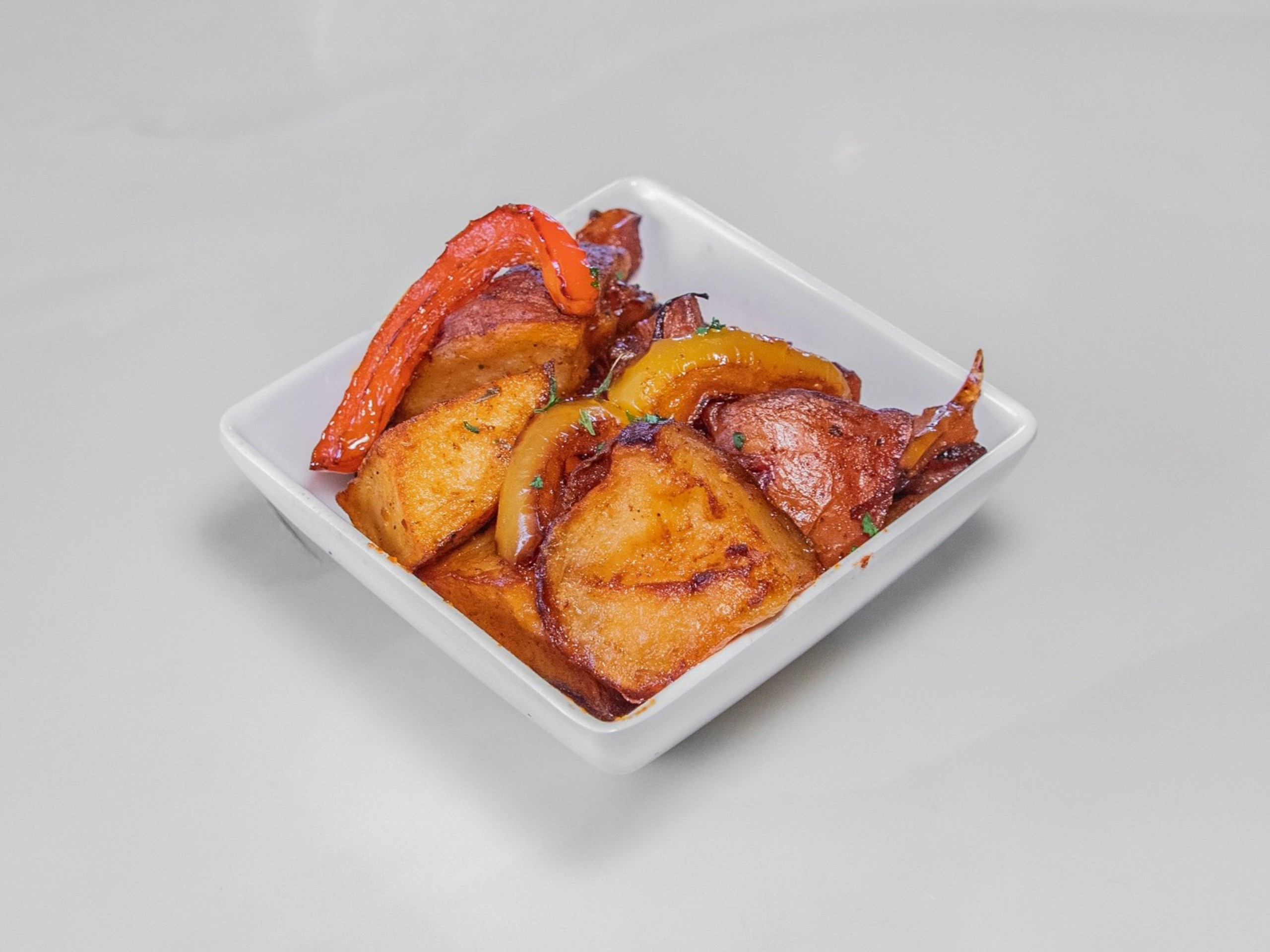 Sides - Red Potatoes with Onions & Bell Peppers.