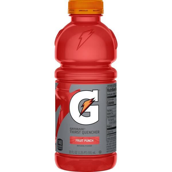 Gatorade Fruit Punch.