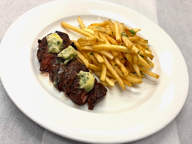 Grilled Butcher Steak.