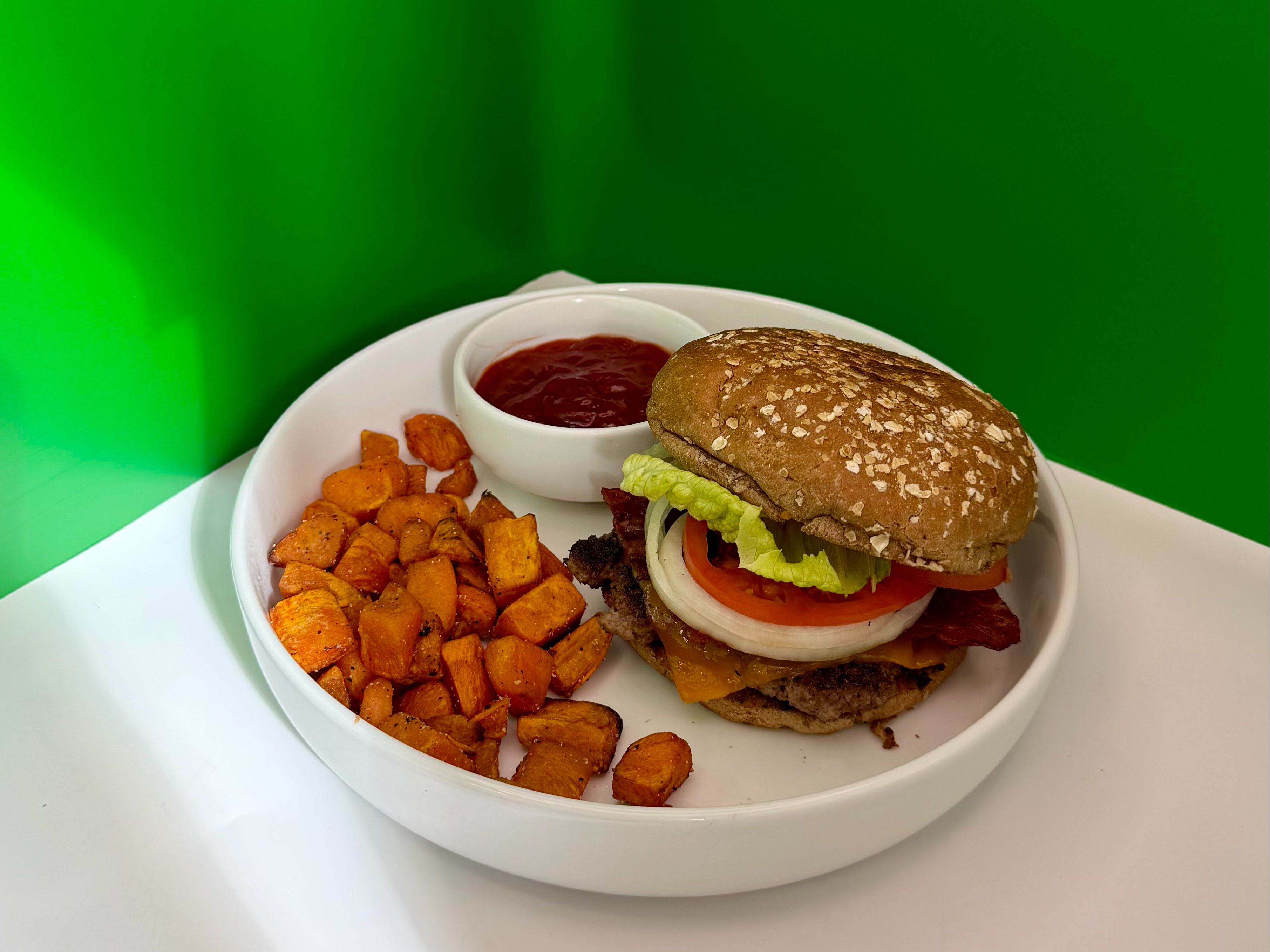 Beef Burger.
