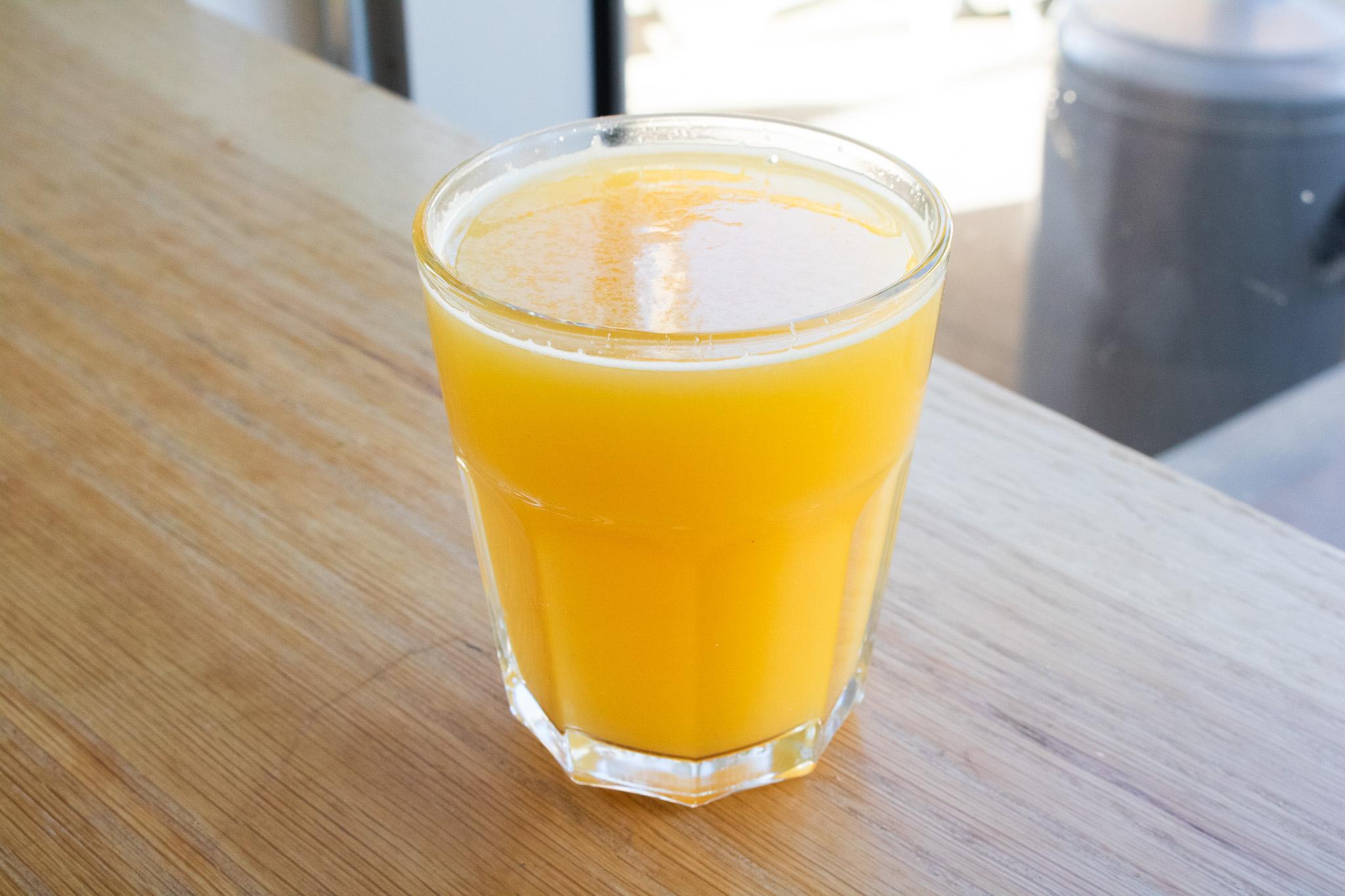 Fresh Squeezed Orange Juice.