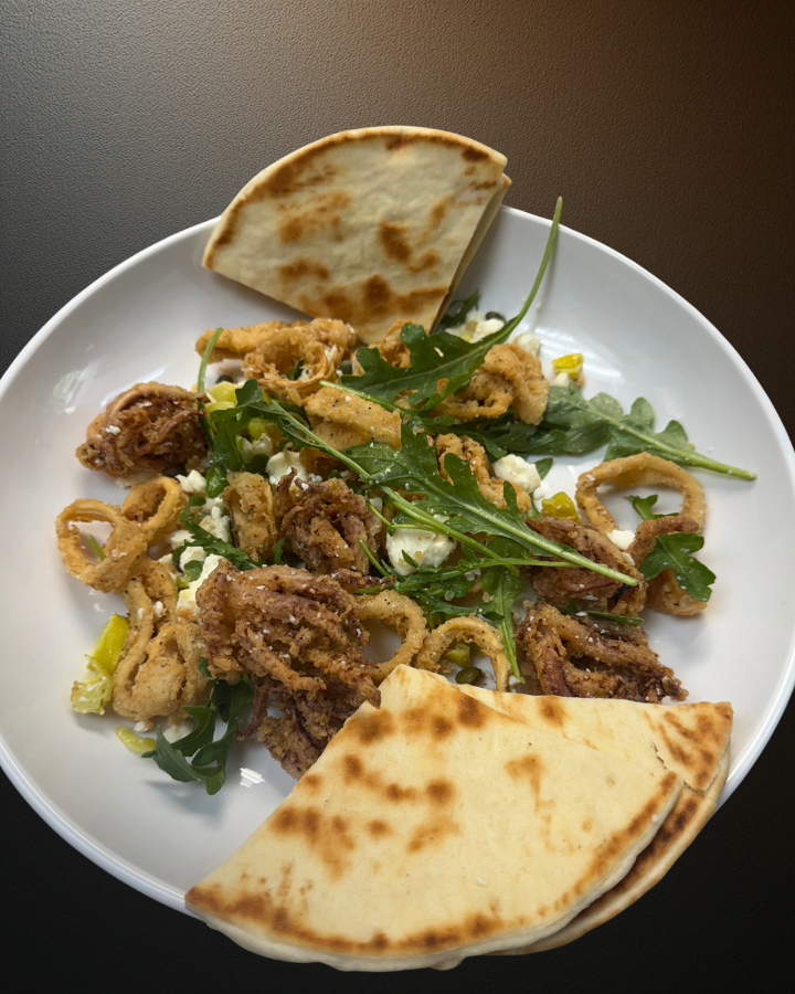 Crispy Cyprus Calamari.