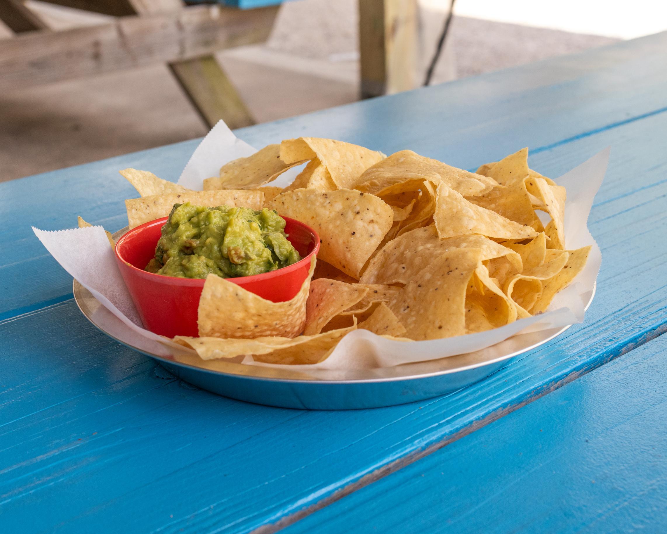 Chips and Guacamole.