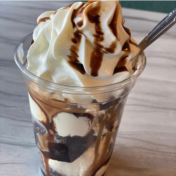 Brownies Sundae.