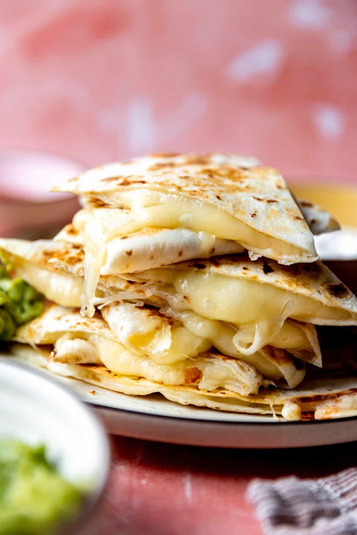 Cheese Quesadilla.