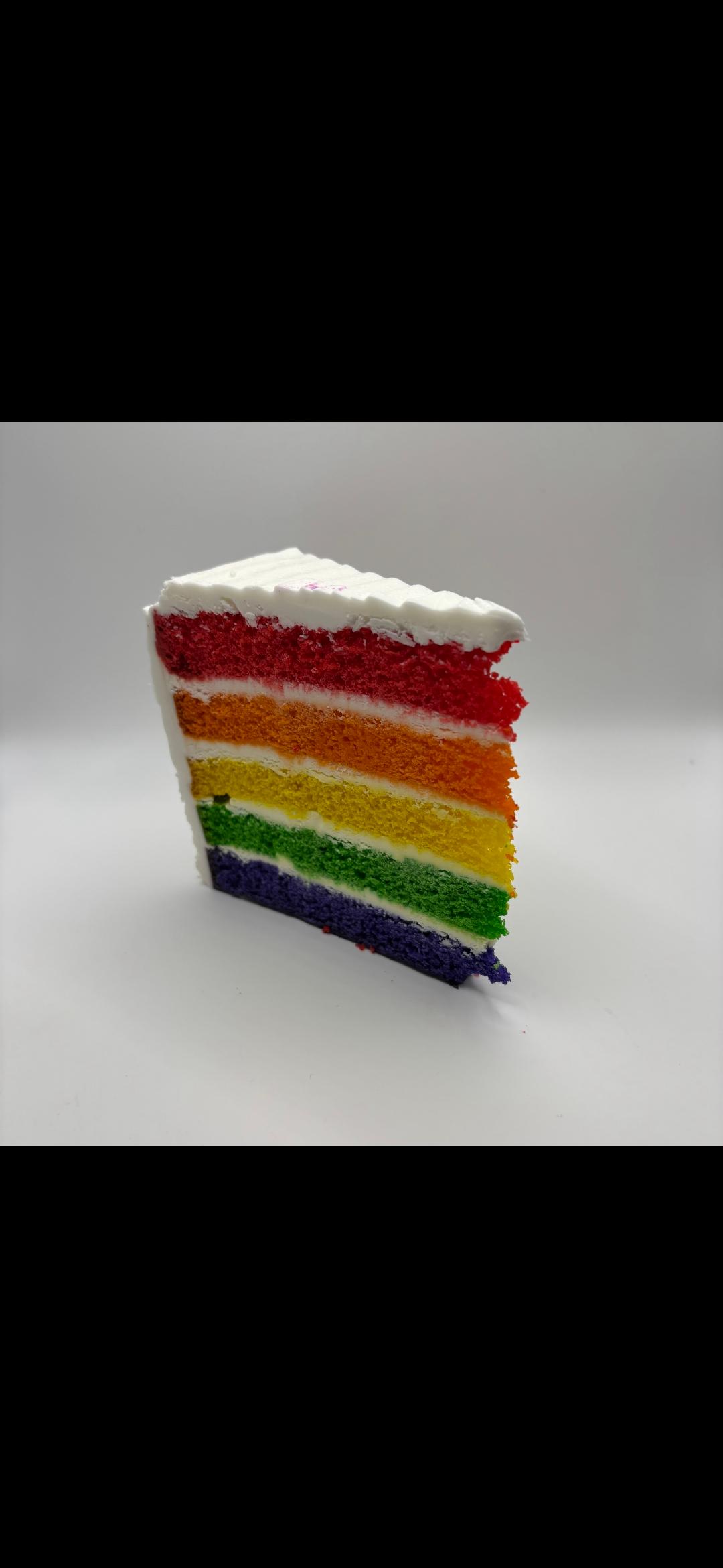 Rainbow Cake.