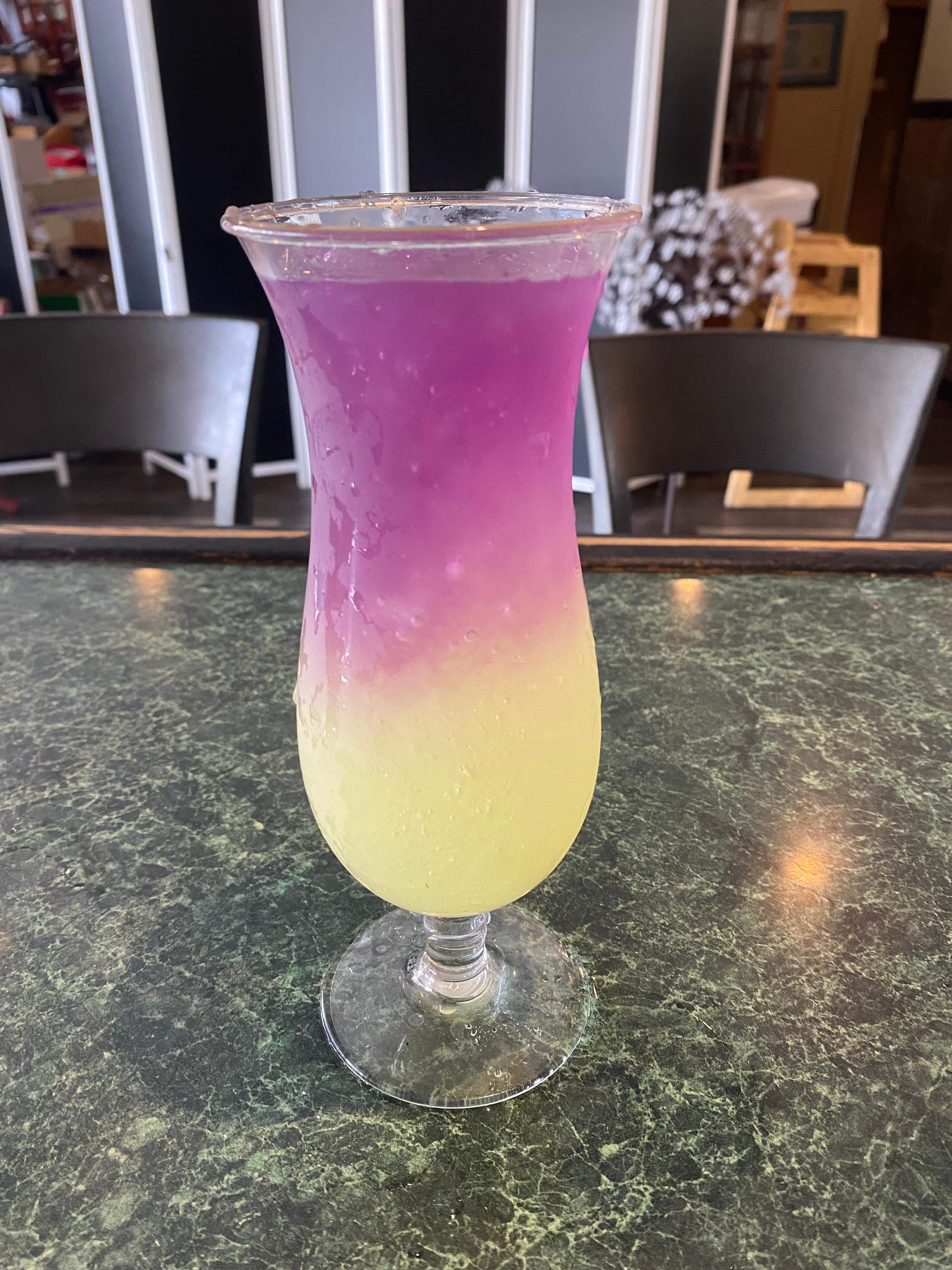 Butterfly Pea Lemonade.