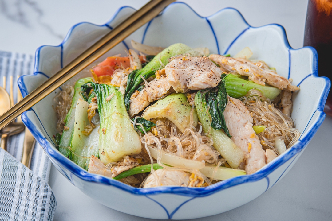 Stir Fried Glass Noodles.