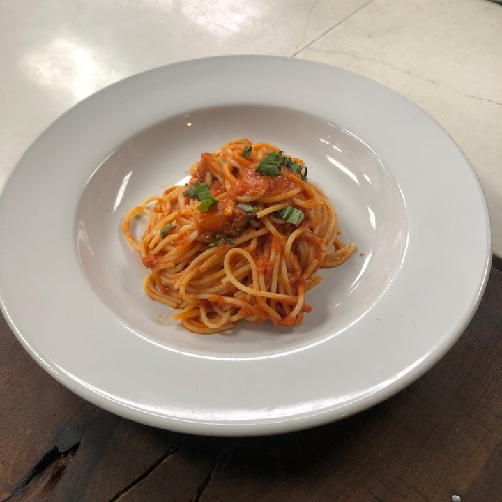 Spaghetti Marinara.