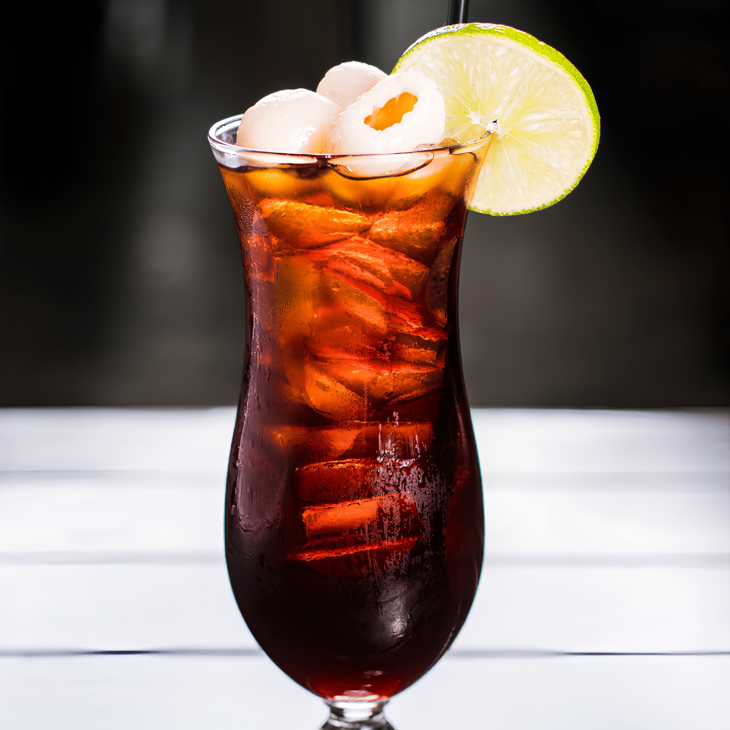 Lychee Thai Iced Tea.