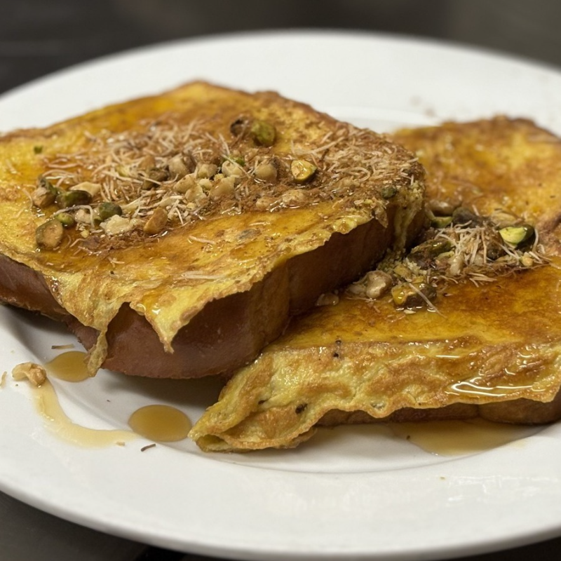 Baklava Honey French Toast.