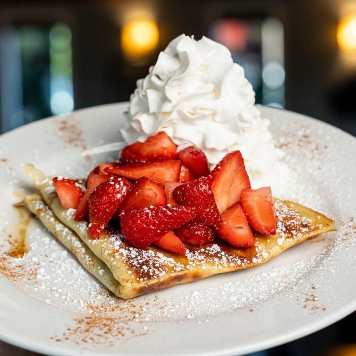 Strawberry Crepe.