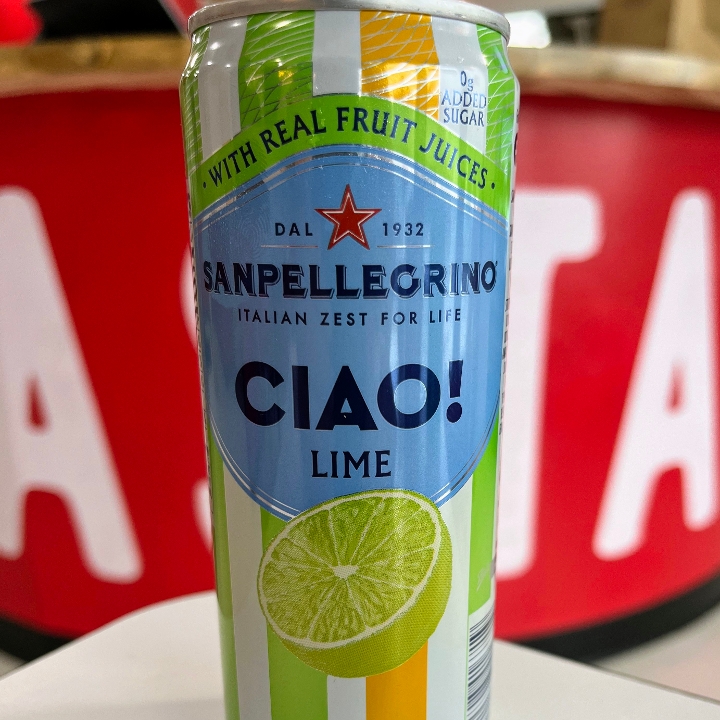 San Pellegrino CIAO! Sparkling Water - Lime.