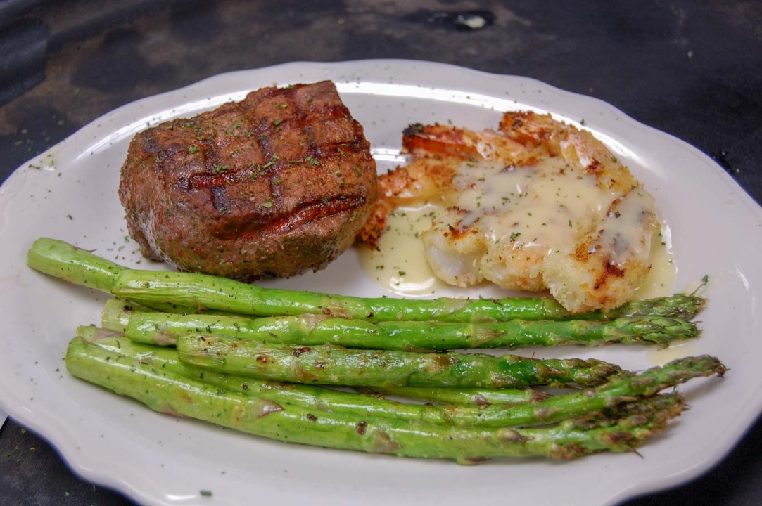 Land & Sea Mixed Grill.