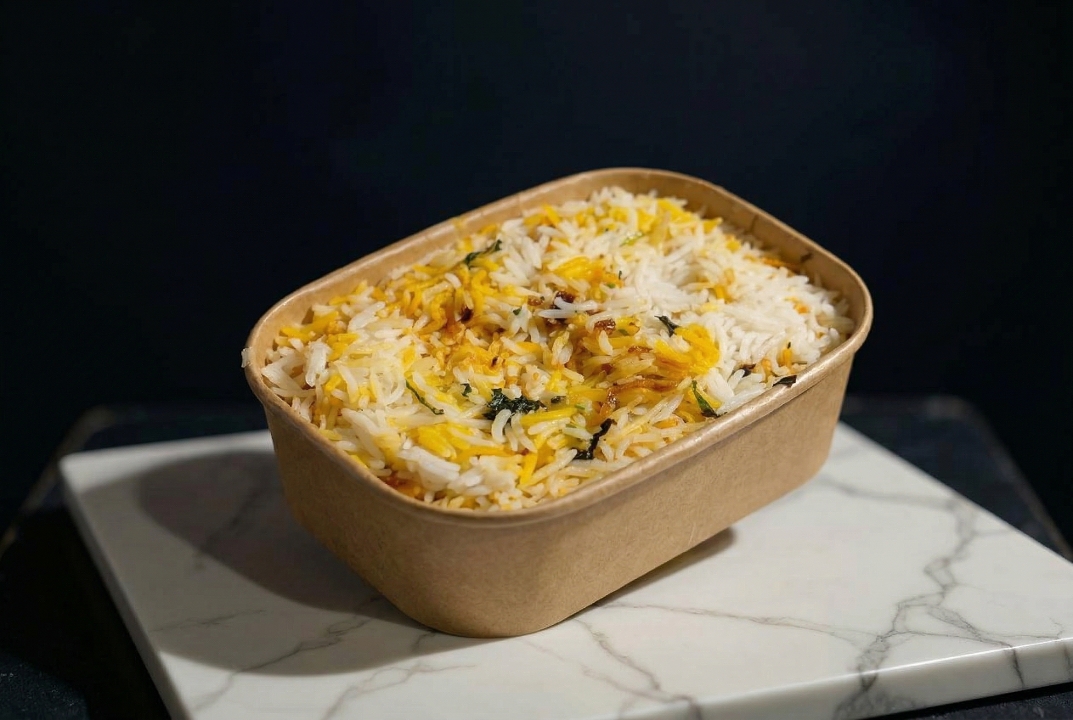 Paneer Biryani.
