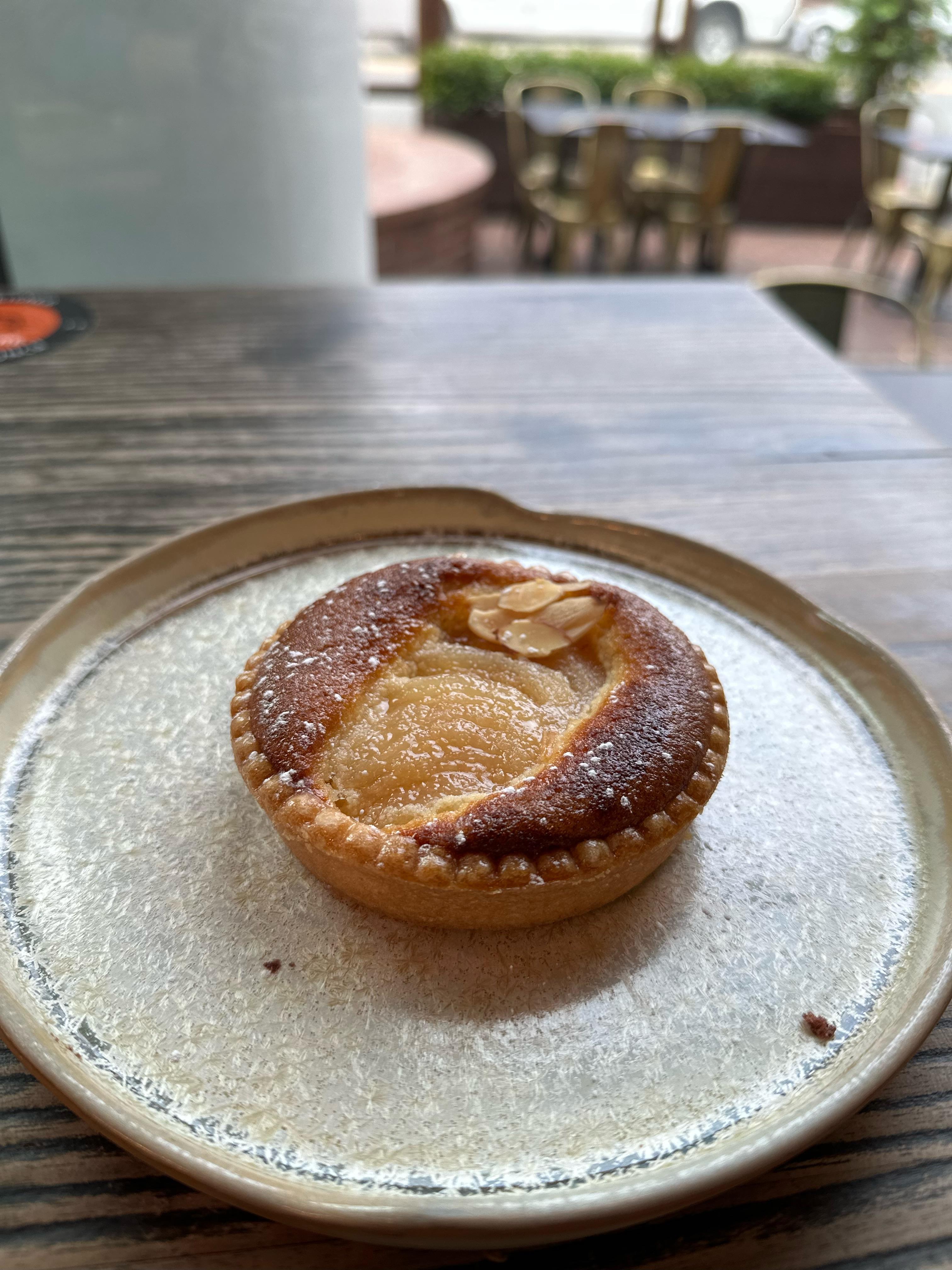 Pear & Almond Tart.