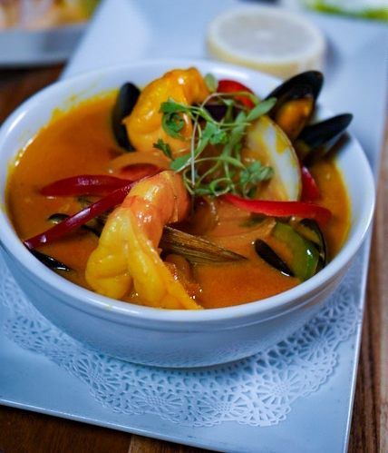 Seafood Soup (Guerrero Style).