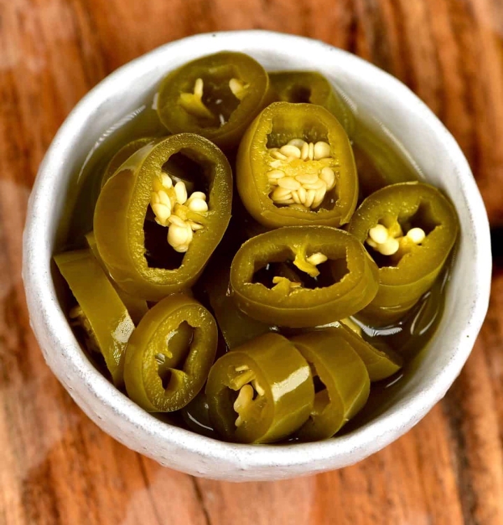 SIDE OF JALAPENOS.