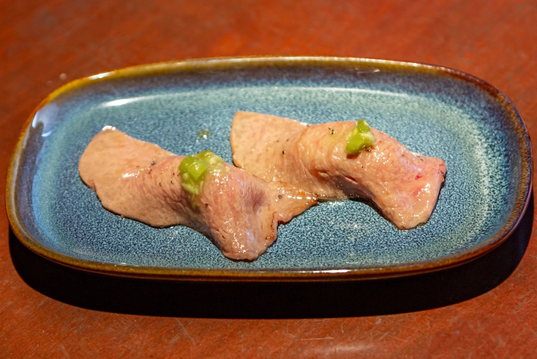 A5 Wagyu Beef Nigiri.