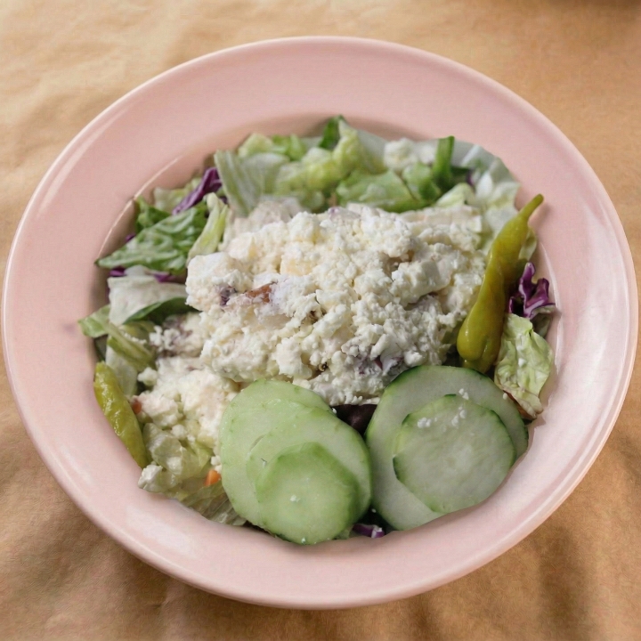Full Pan Greek Salad.