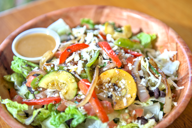 Roasted Veggies Salad.