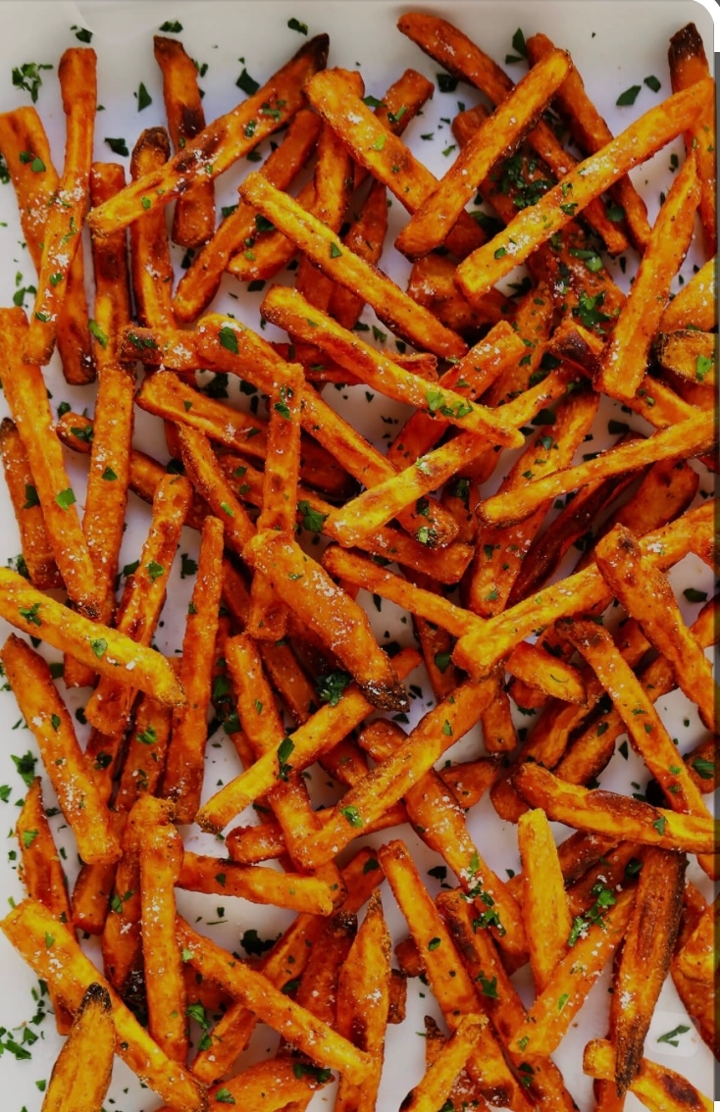 Sweet potato fries- large.