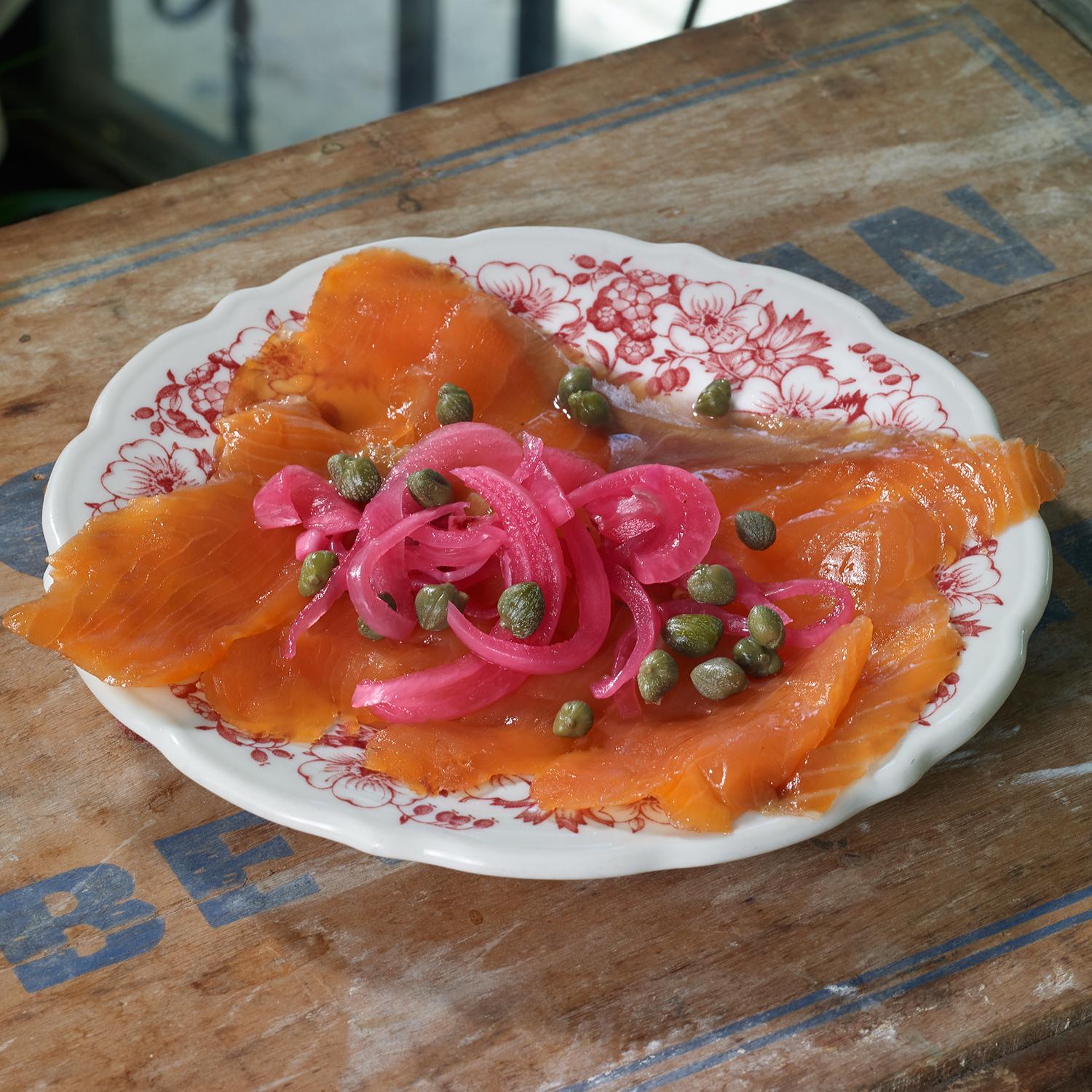 House-Cured Salmon, Side Portion.