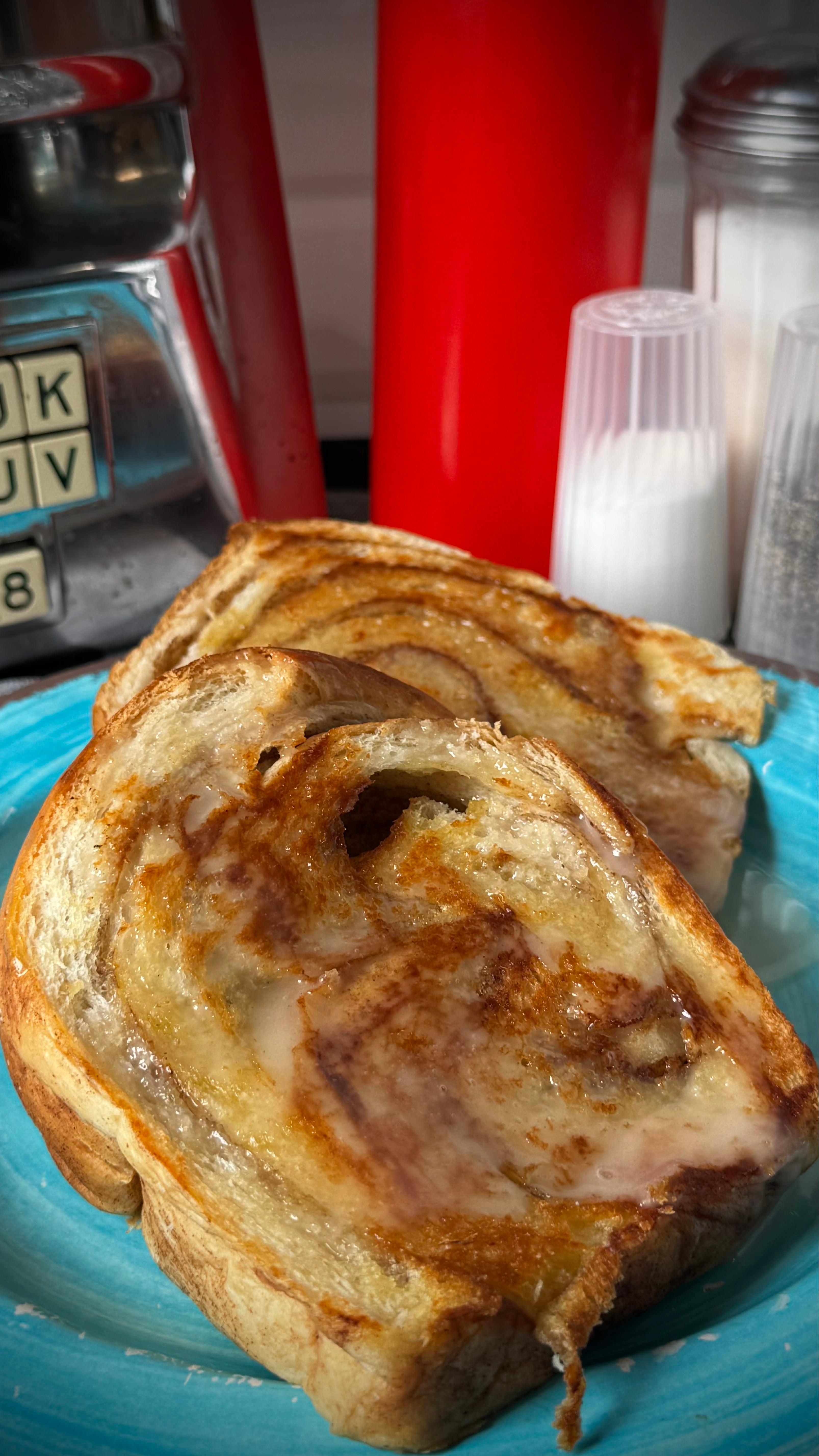 Cinnamon Bread With Meat*.