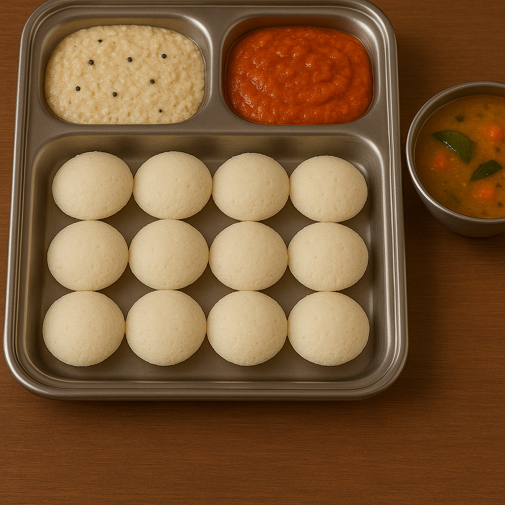 Mini Idli.