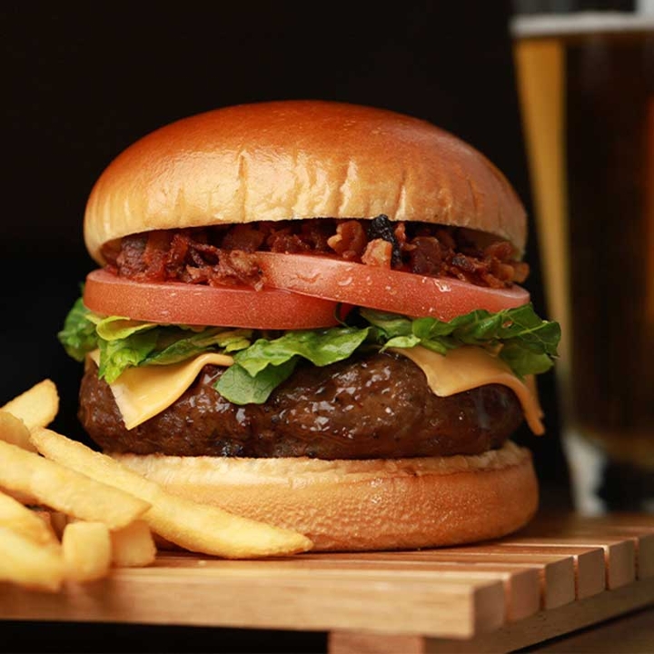 Hamburguesa Carne Res de 8 oz.