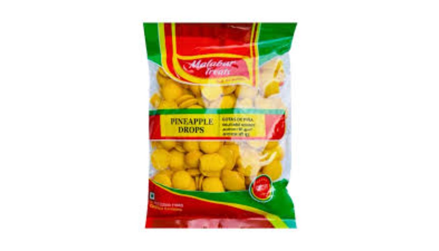 Malabar Treats- Pineapple sweet Drops 200gms.