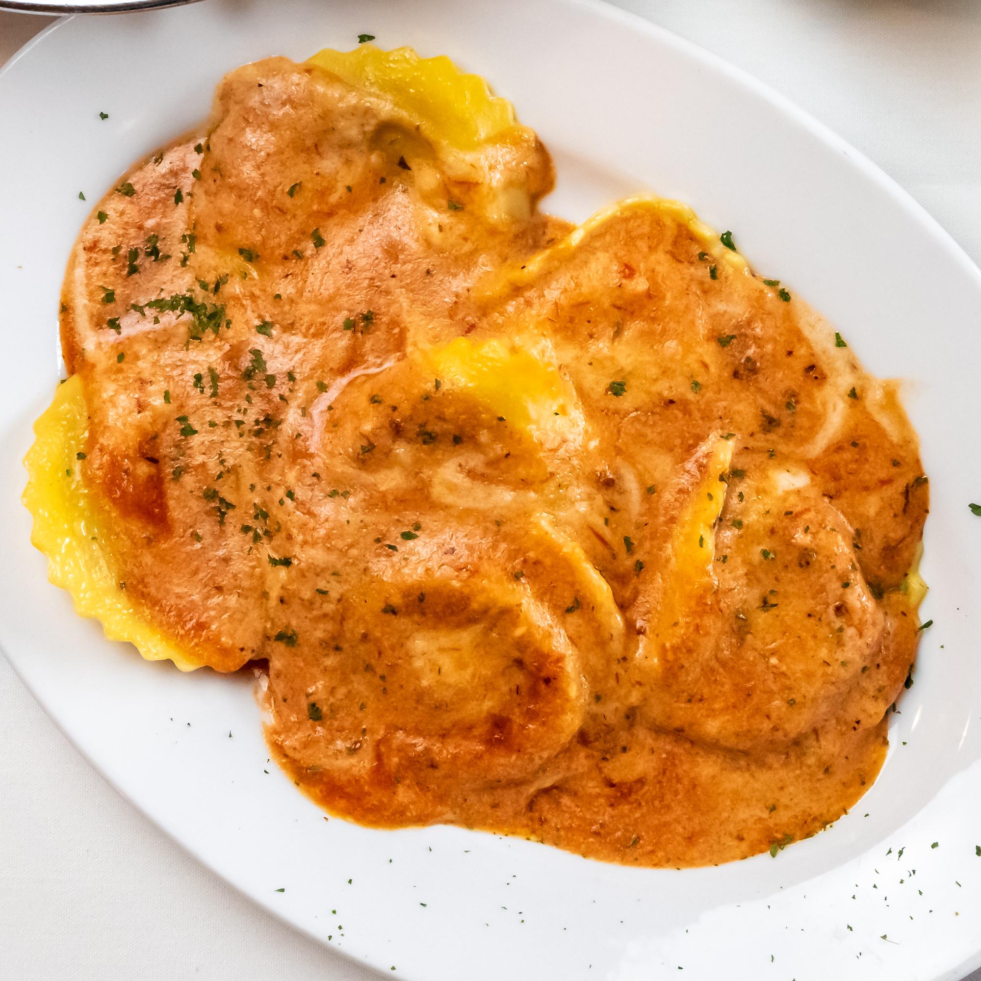 (K) Cheese Ravioli.