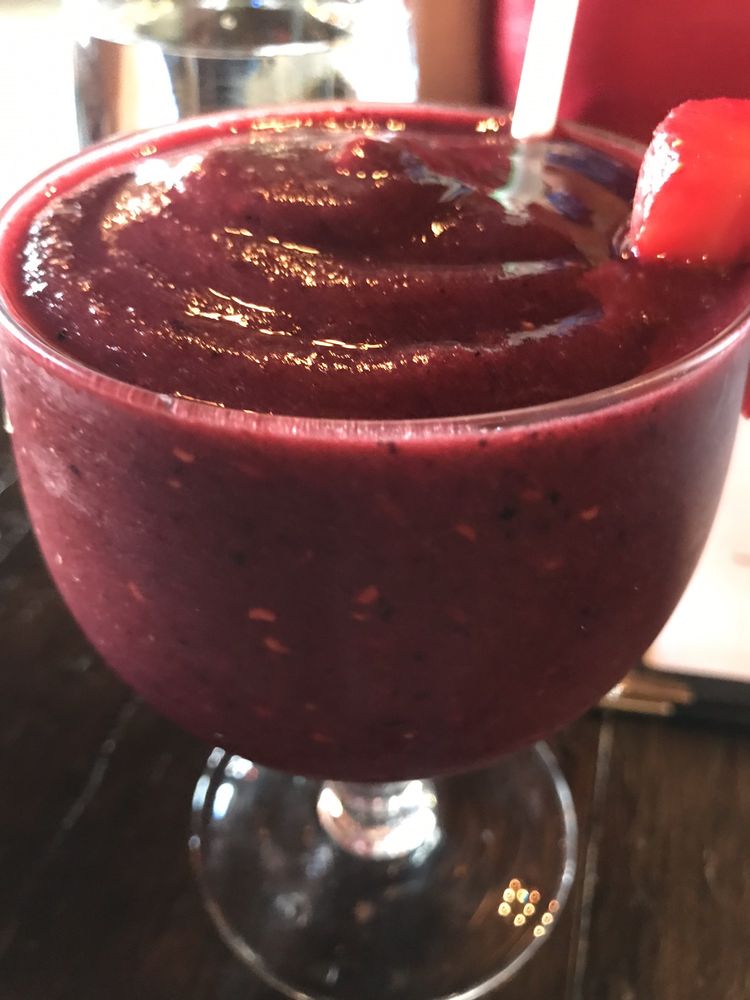 Organic Mixed Berry Smoothie.