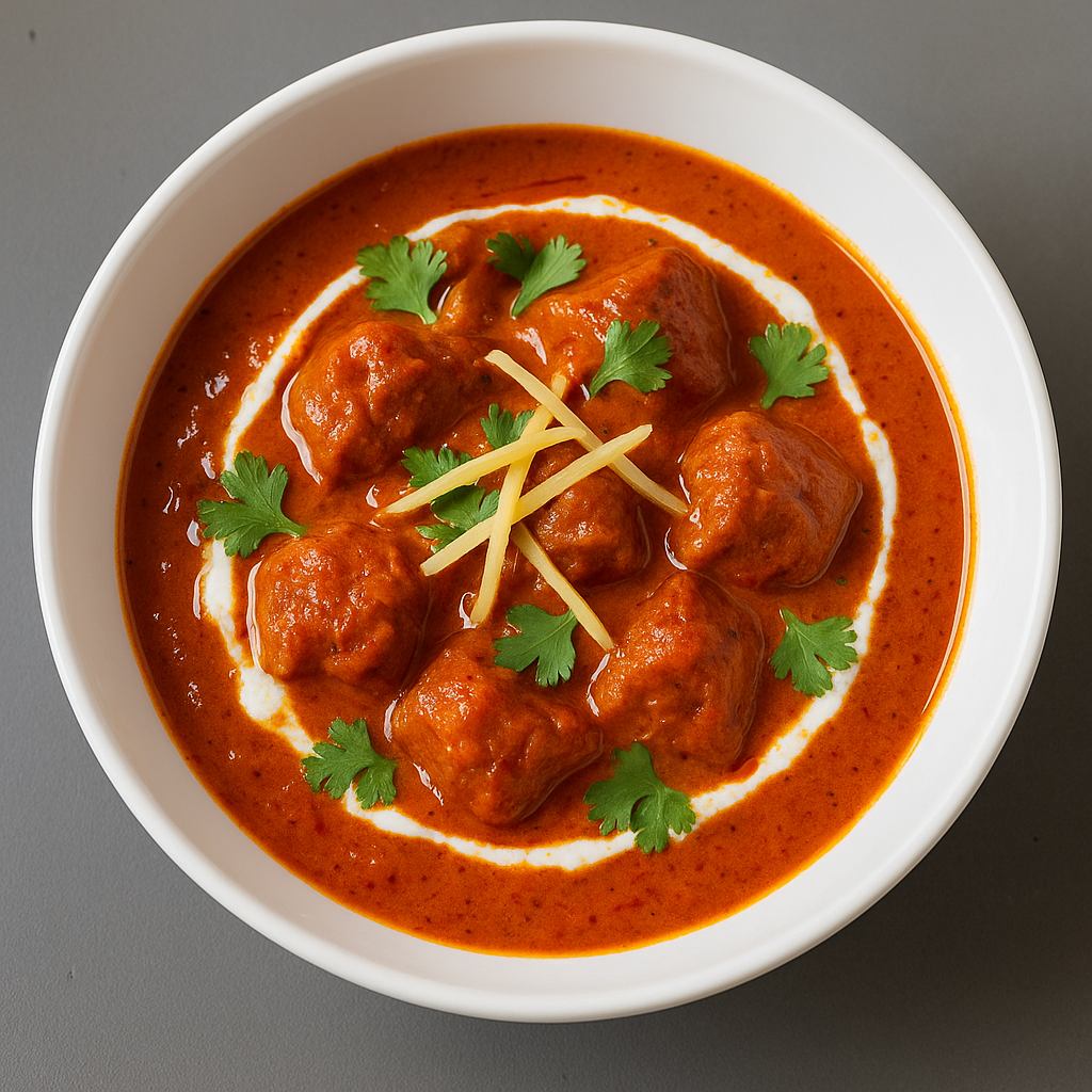 Lamb Tikka Masala.
