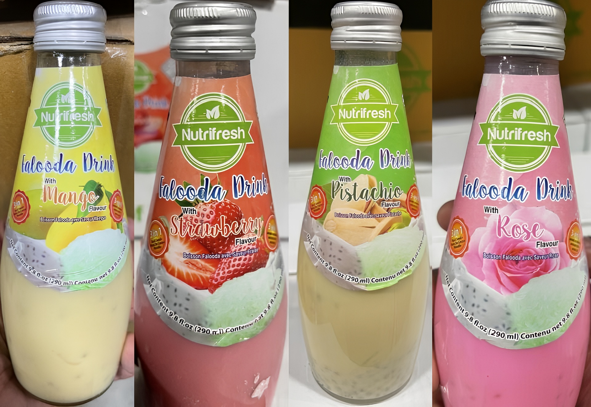 Basil /Falooda Drink.