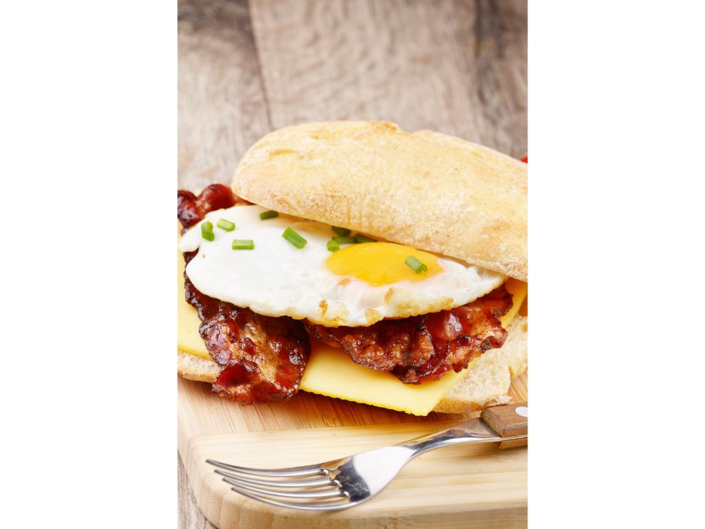Bacon, Egg and Cheese.