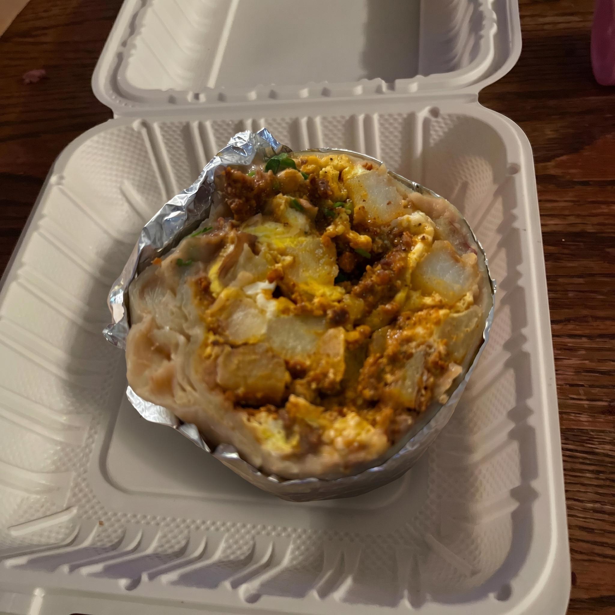 Breakfast Burrito.