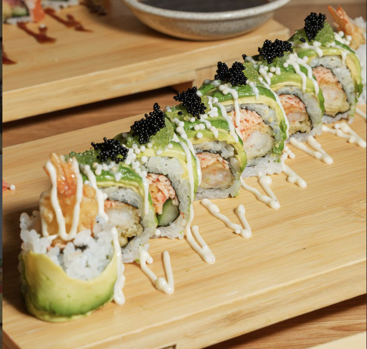 Green Dragon Roll.