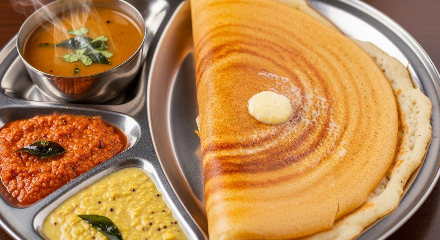 Butter Sada Dosa.