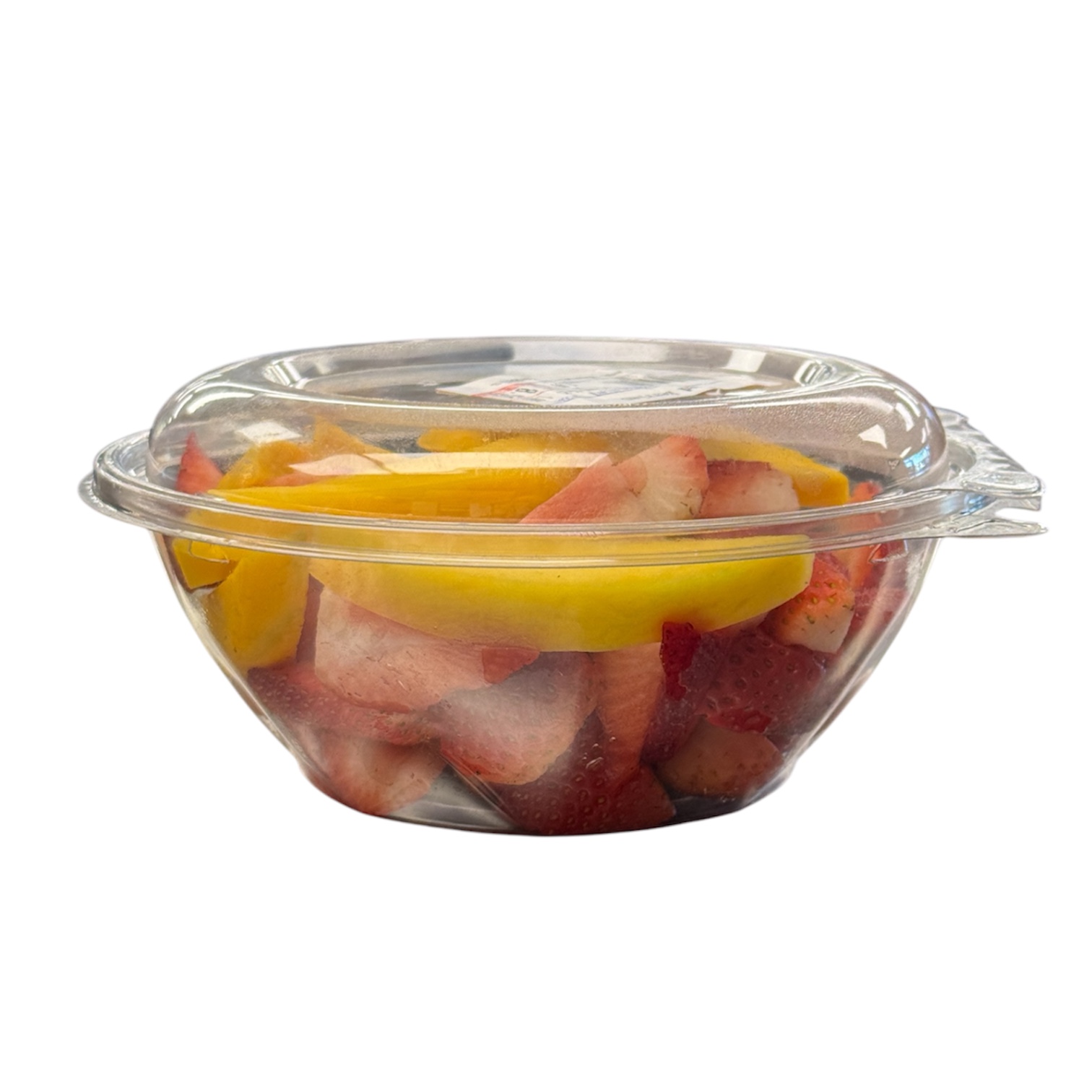 Fresh Cut Mango & Strawberries.