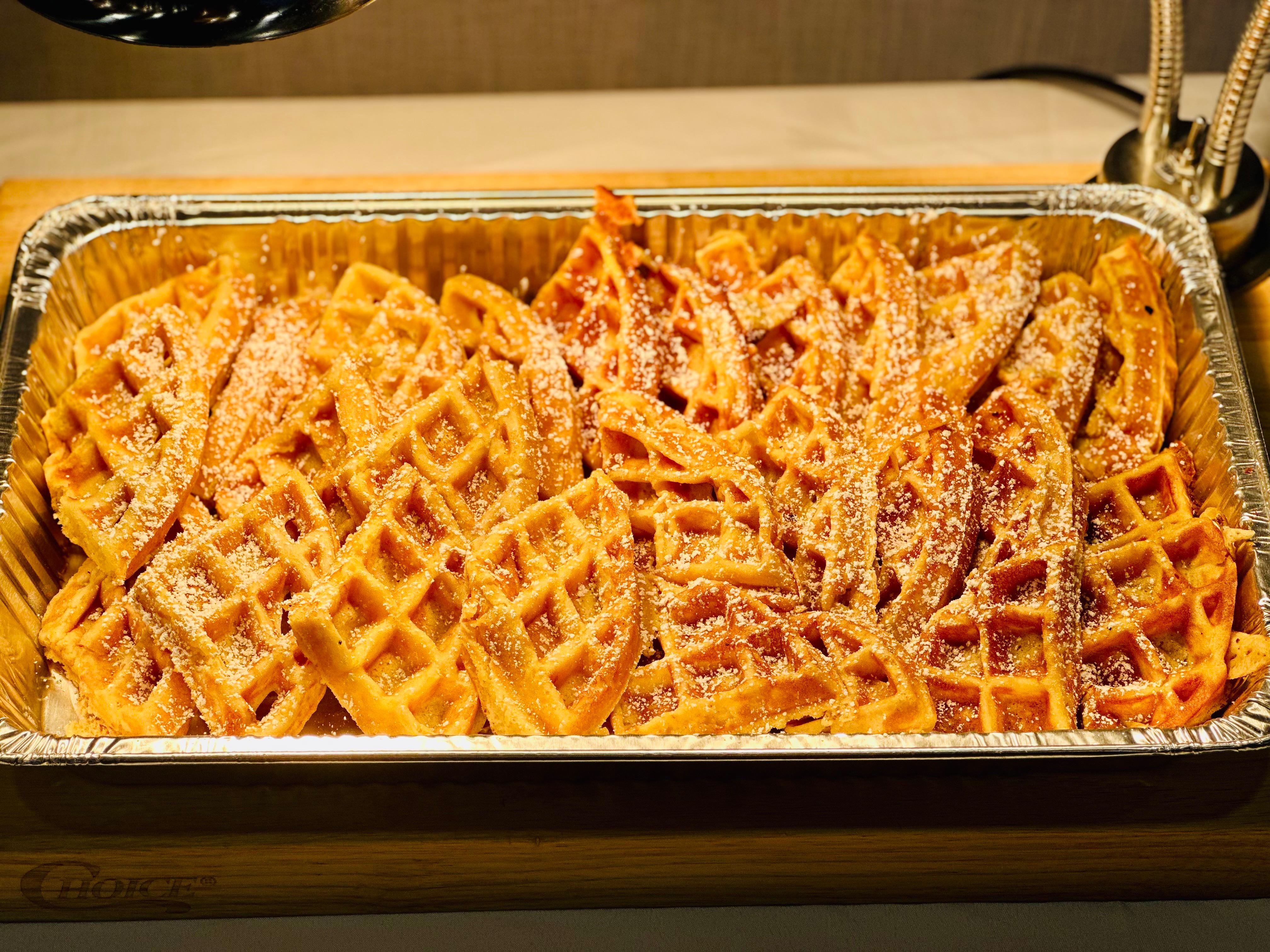 Waffle Platter for 10.