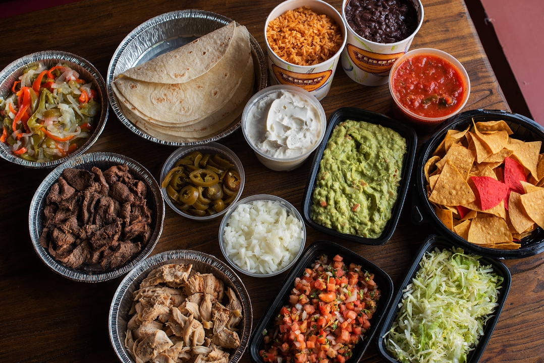 Family Pack Fajitas.