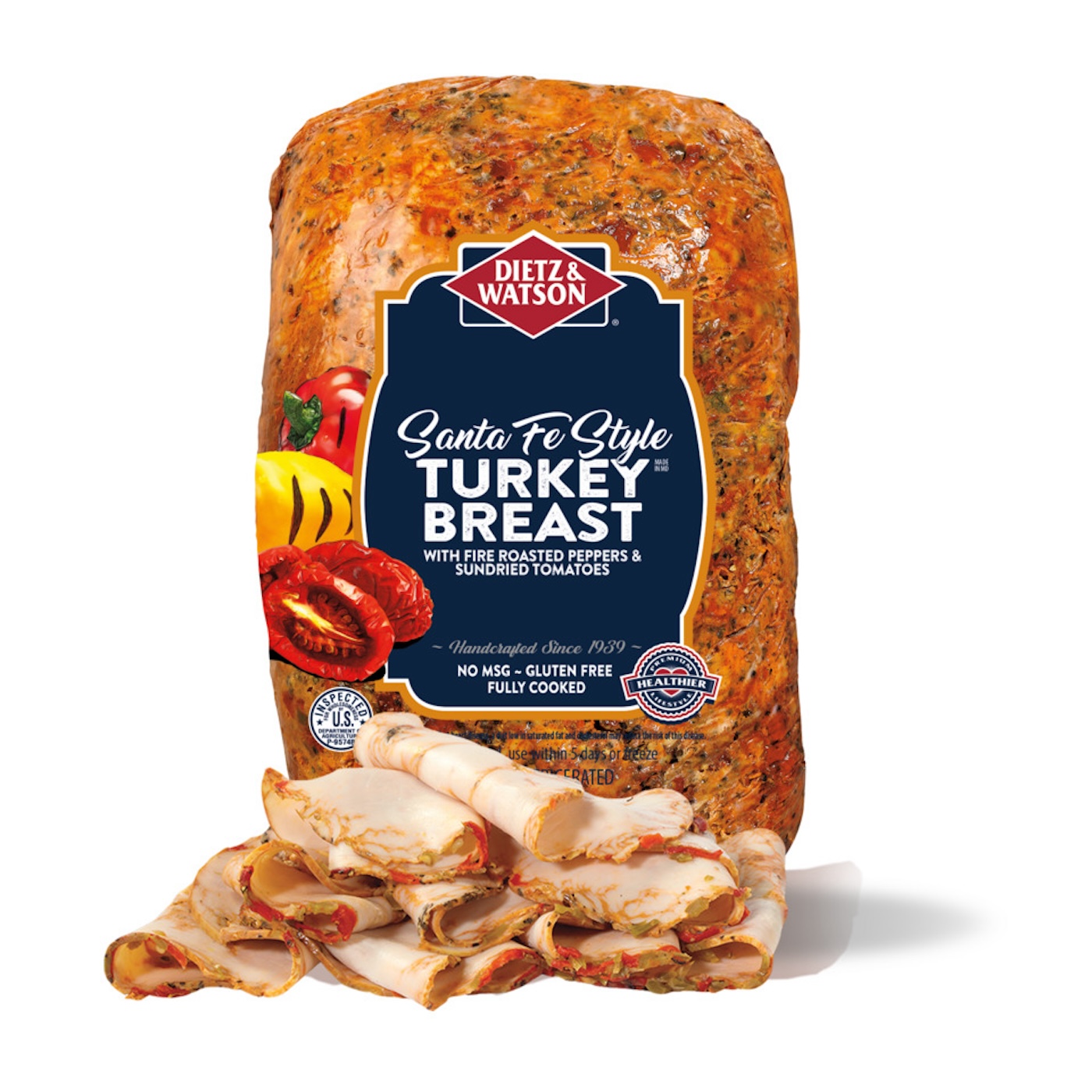 Dietz & Watson Santa Fe Turkey Breast.
