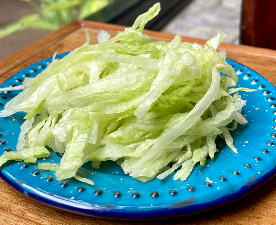 Add a Side of Fresh Slices of Lettuce.