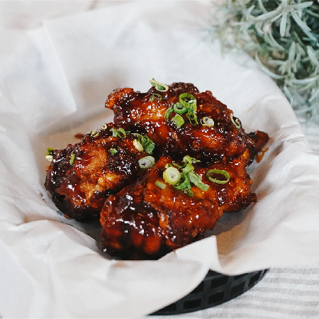 Korean BBQ Wings.