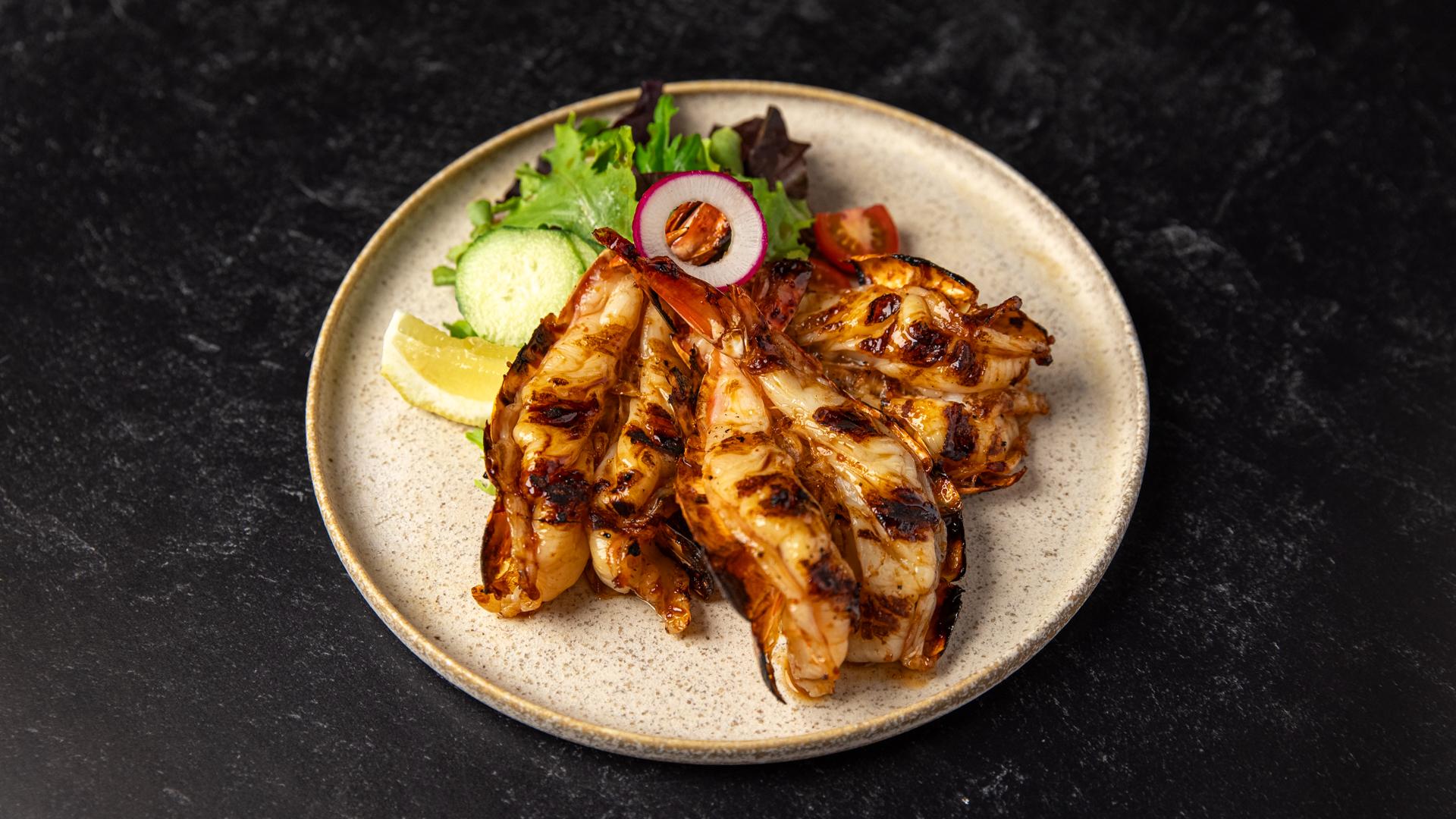 Grilled Jumbo Shrimp.